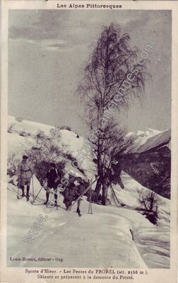 Carte postale ancienne Puy-Saint-André