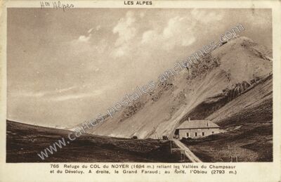 Carte postale ancienne Saint Etienne en Devoluy