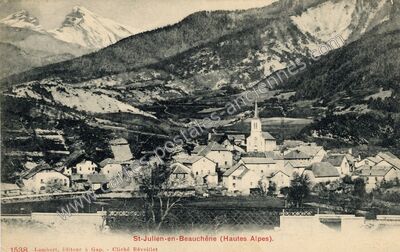Carte postale ancienne Saint-Julien-en-Beauchêne