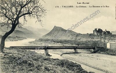 Carte postale ancienne Tallard