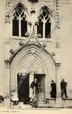 Carte postale ancienne Chapelle du Château de Tallard — Tallard (Hautes-Alpes)