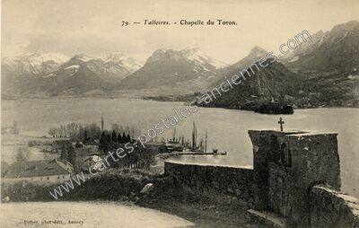 Carte postale ancienne Talloires — Talloires (Haute-Savoie)