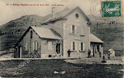 Carte postale ancienne Vars