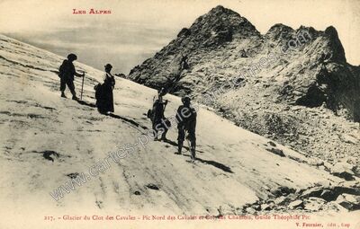 Carte postale ancienne Clot des Cavales — Villar-d'Arêne (Hautes-Alpes)