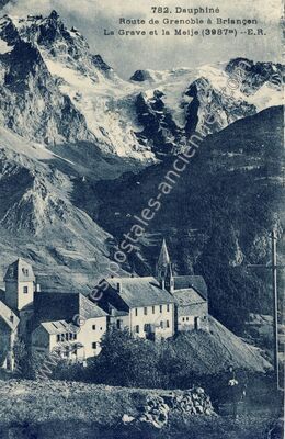 Carte postale ancienne La Grave et la Meije — La Grave (Hautes-Alpes)