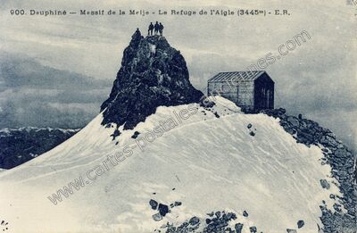Carte postale ancienne La Meije — La Grave (Hautes-Alpes)