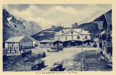 Carte postale ancienne Le Lautaret — Villar-d'Arêne (Hautes-Alpes)