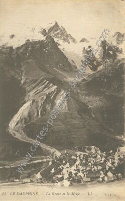 Carte postale ancienne La Grave et la Meije — La Grave (Hautes-Alpes)