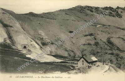 Carte postale ancienne Le Galibier — Le Monêtier-les-Bains (Hautes-Alpes)