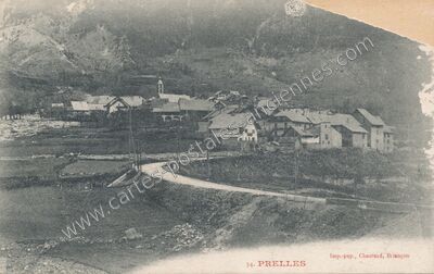 Carte postale ancienne Saint-Martin-de-Queyrières