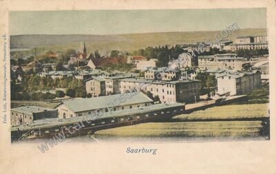 Carte postale ancienne Sarrebourg — Sarrebourg (Moselle)