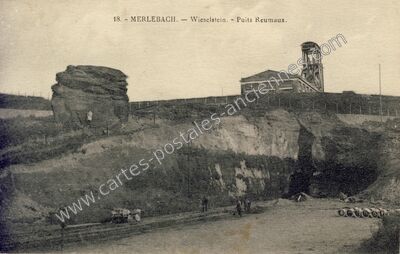 Carte postale ancienne Merlebach — Freyming-Merlebach (Moselle)