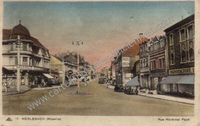 Carte postale ancienne Merlebach — Freyming-Merlebach (Moselle)