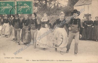 Carte postale ancienne Cornouailles — Non Localisée (Morbihan)