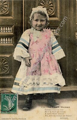 Carte postale ancienne Fete a Maman — Non Localisée (Morbihan)