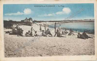 Carte postale ancienne Kerpape en Ploemeur — Ploemeur (Morbihan)