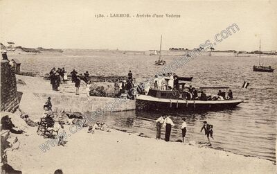 Carte postale ancienne Larmor — Larmor-Plage (Morbihan)