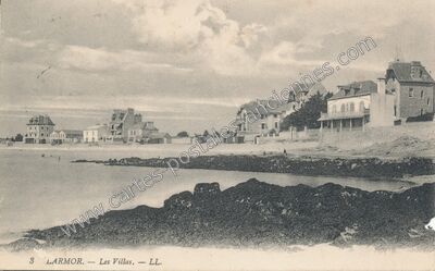 Carte postale ancienne Larmor — Larmor-Plage (Morbihan)