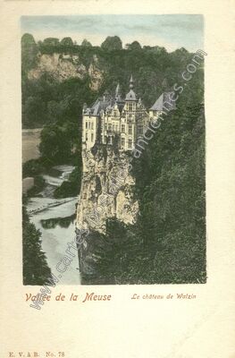 Carte postale ancienne Chateau de Walzin — Non Localisée (Meuse)