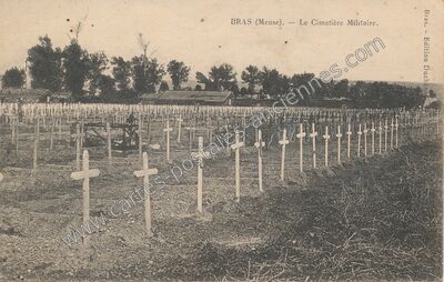Carte postale ancienne Bras — Bras-sur-Meuse (Meuse)