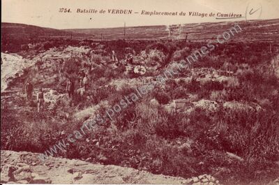 Carte postale ancienne Cumieres — Culey (Meuse)