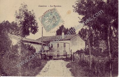 Carte postale ancienne Cumieres — Culey (Meuse)