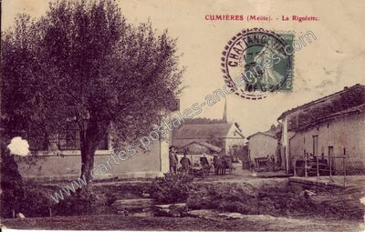 Carte postale ancienne Cumieres — Culey (Meuse)