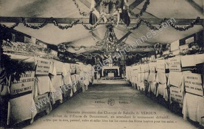Carte postale ancienne Fort de Douaumont — Douaumont (Meuse)