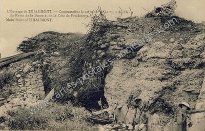 Carte postale ancienne Thiaumont — Douaumont (Meuse)