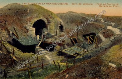 Carte postale ancienne Fleury-devant-Douaumont