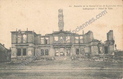 Carte postale ancienne Laheycourt