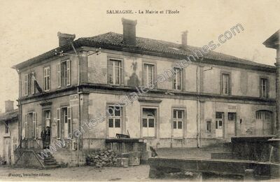 Carte postale ancienne Salmagne