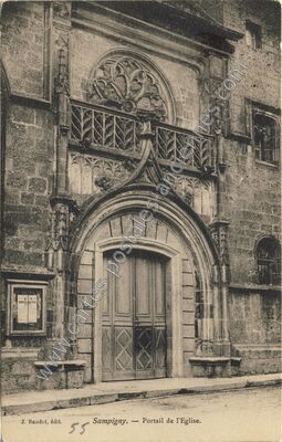 Carte postale ancienne Sampigny