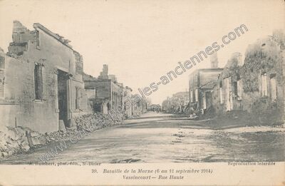 Carte postale ancienne Vassincourt