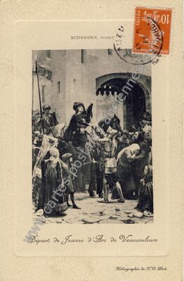 Carte postale ancienne D uevo d uevo Jeanne d uevo Arc — Vaucouleurs (Meuse)