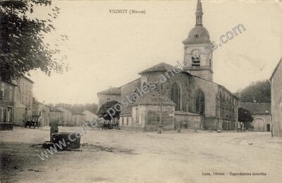 Carte postale ancienne Vignot