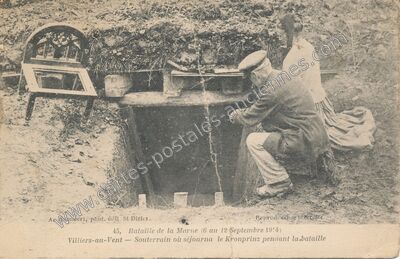 Carte postale ancienne Villers-aux-Vents