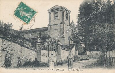 Carte postale ancienne Conde en Barrois — Les Hauts-de-Chée (Meuse)