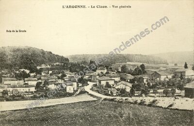 Carte postale ancienne Le Claon