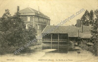 Carte postale ancienne Auzeville — Clermont-en-Argonne (Meuse)
