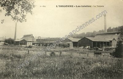 Carte postale ancienne La Verrerie — Les Islettes (Meuse)