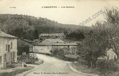 Carte postale ancienne Les Islettes — Les Islettes (Meuse)