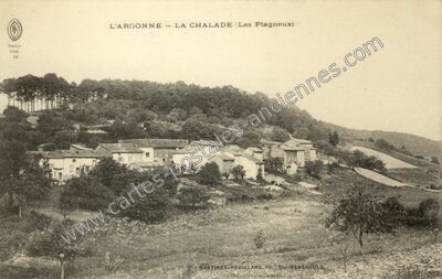 Carte postale ancienne LA Chalade — Lachalade (Meuse)