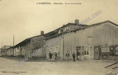 Carte postale ancienne Neuvilly — Neuvilly-en-Argonne (Meuse)