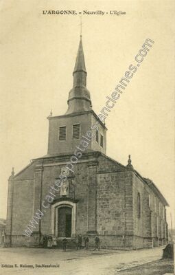 Carte postale ancienne Neuvilly — Neuvilly-en-Argonne (Meuse)