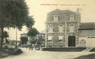 Carte postale ancienne Triaucourt — Seuil-d'Argonne (Meuse)