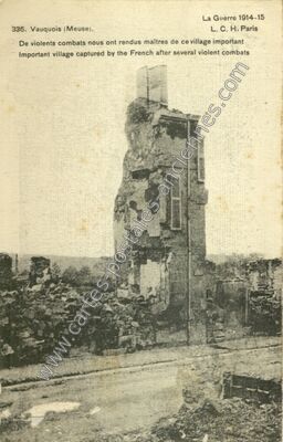 Carte postale ancienne Vauquois