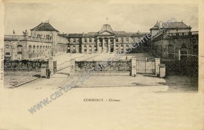 Carte postale ancienne Château — Commercy (Meuse)