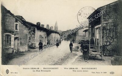 Carte postale ancienne Haudiomont
