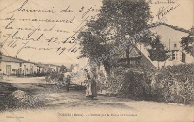Carte postale ancienne Forges-sur-Meuse